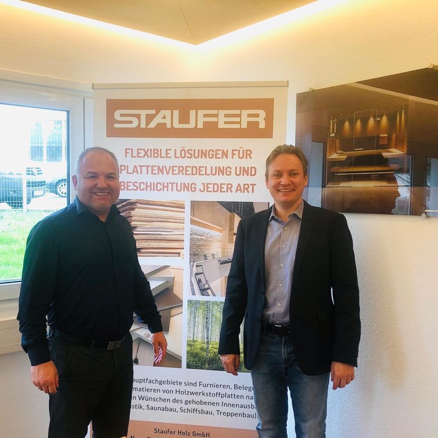 Besuch Bürgermeister Oliver Rastetter